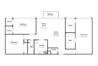 3 Bed, 2 Bath – Corner