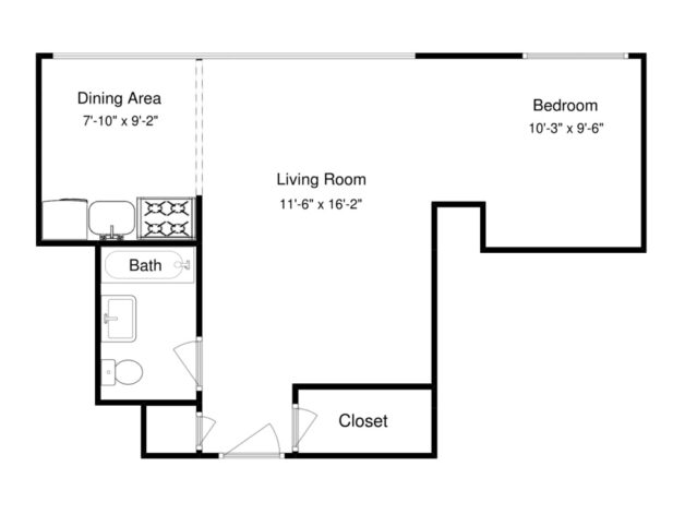 Alcove Efficiency (studio)