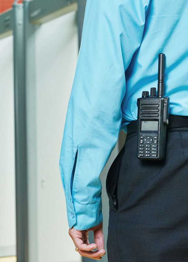 Lake Park Tower has on-site security