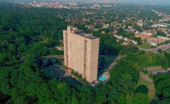 View of Lake Park Tower