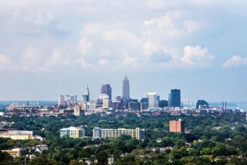 View of Lake Park Tower